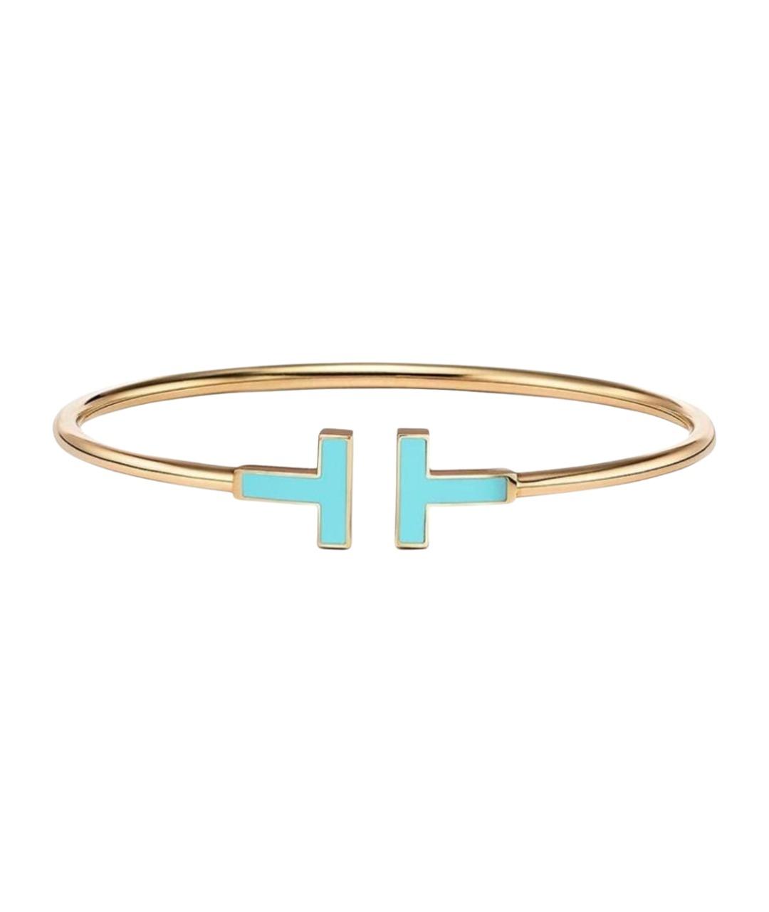 TIFFANY&CO Бирюзовый браслет из желтого золота, фото 1