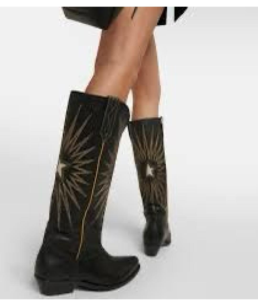 GOLDEN GOOSE DELUXE BRAND Кожаные сапоги, фото 5