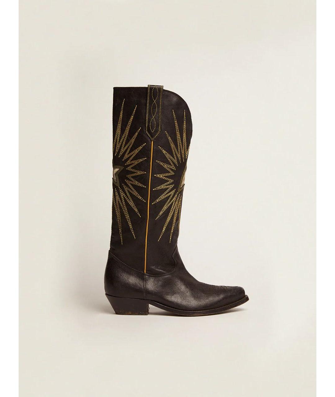 GOLDEN GOOSE DELUXE BRAND Кожаные сапоги, фото 7