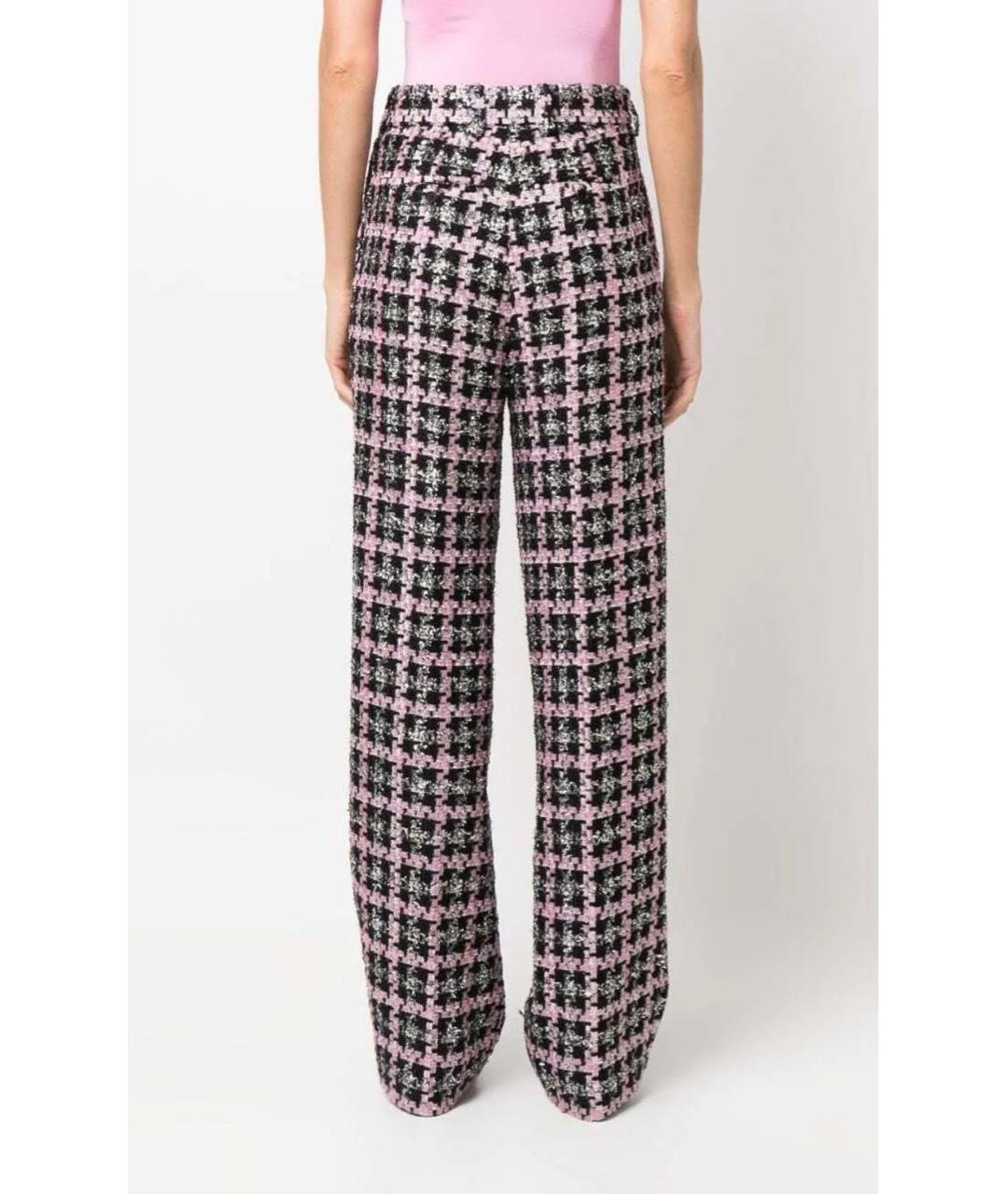 MSGM Мульти твидовые прямые брюки, фото 2