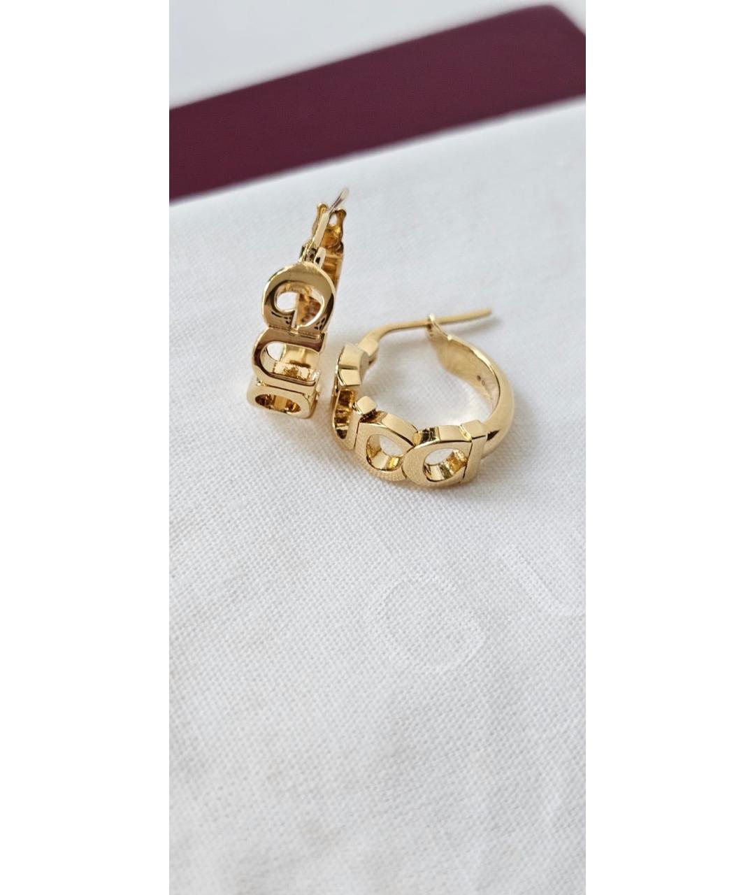 GUCCI Золотые серьги, фото 2