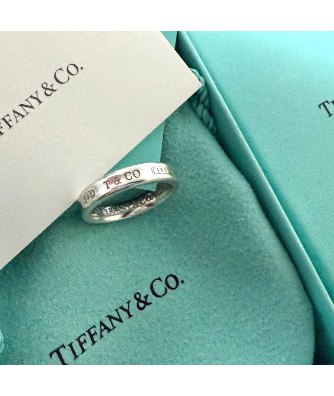 TIFFANY&CO Серебряное серебряное кольцо, фото 6