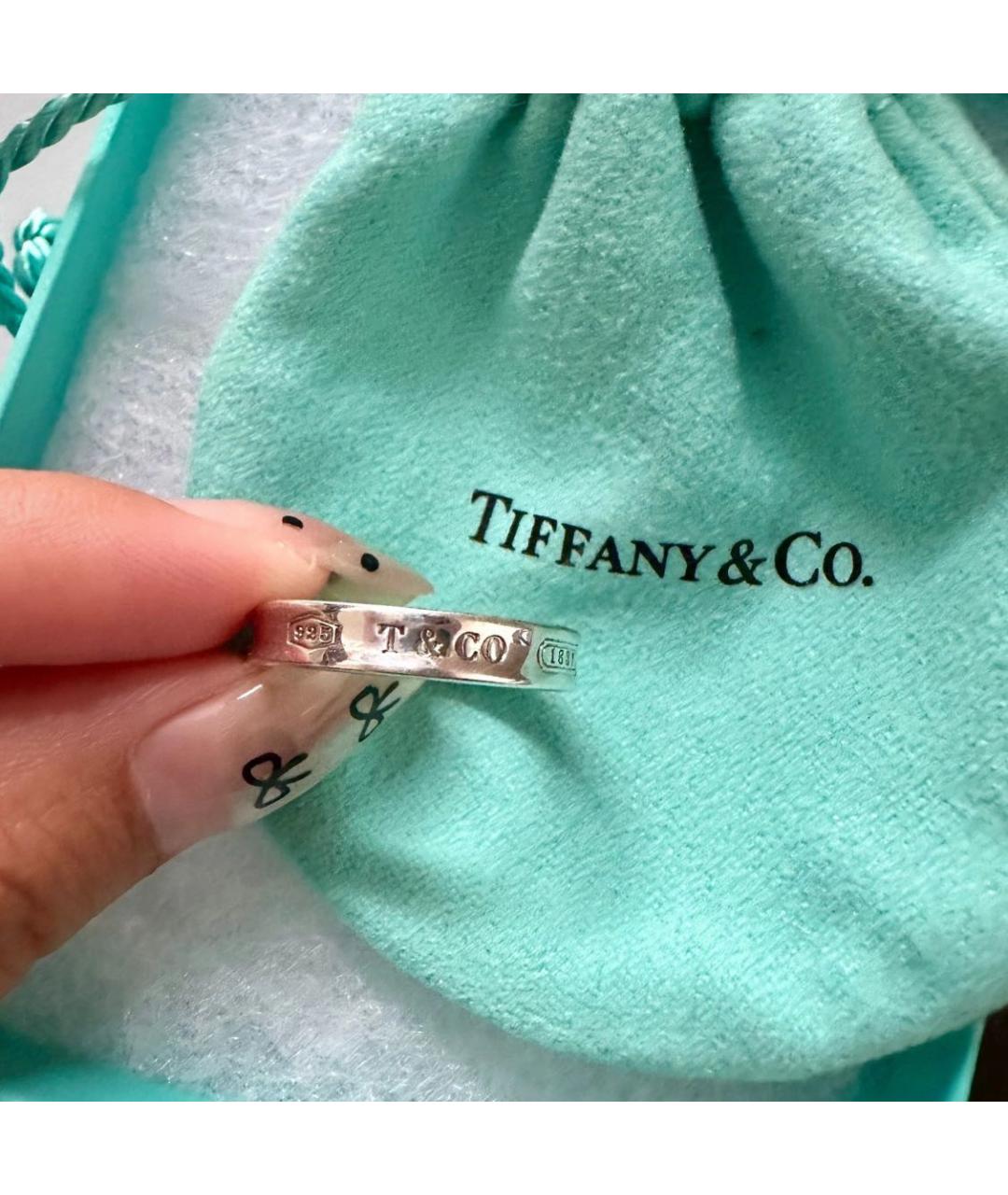TIFFANY&CO Серебряное серебряное кольцо, фото 4