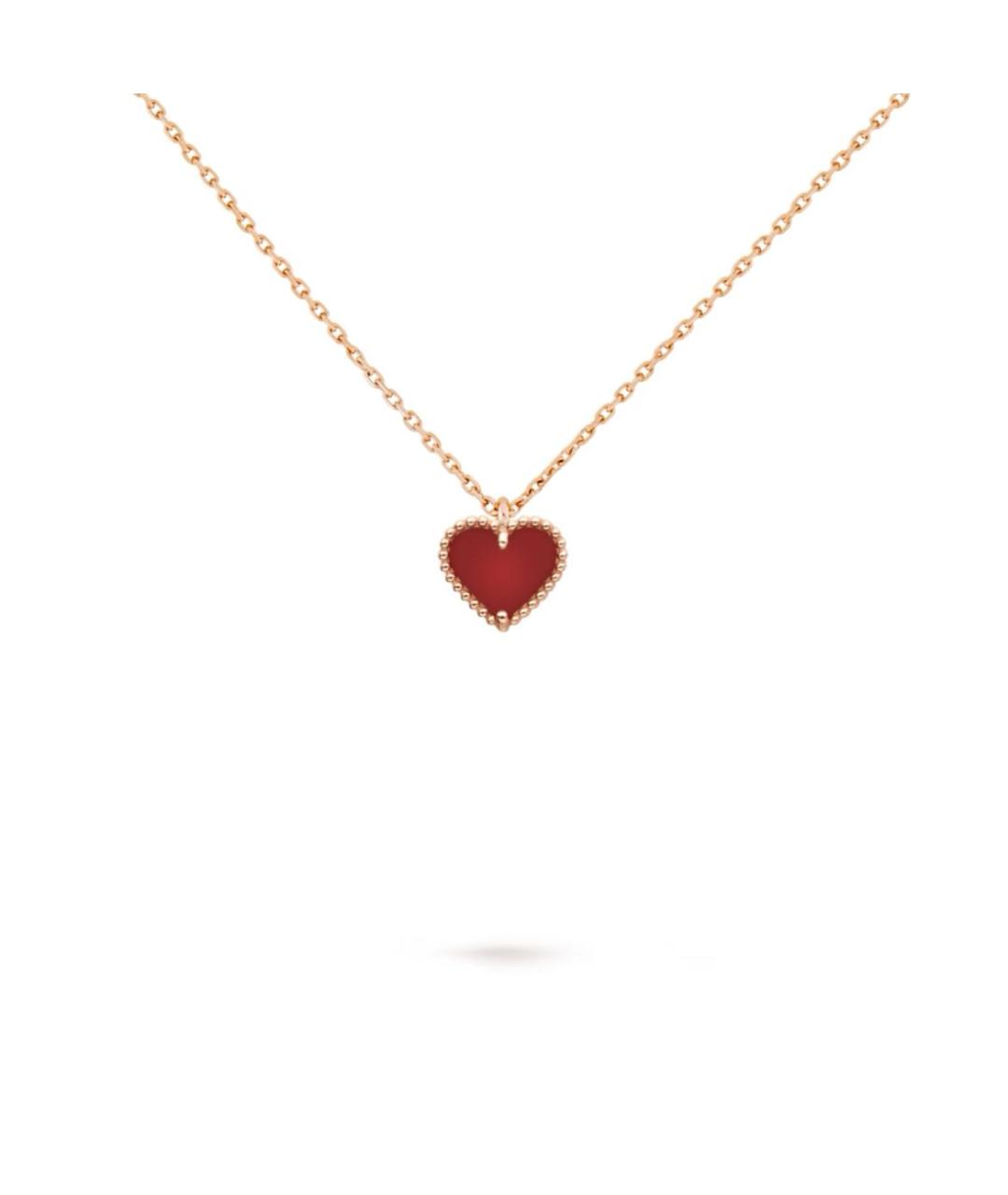 VAN CLEEF & ARPELS Красное колье из розового золота, фото 4
