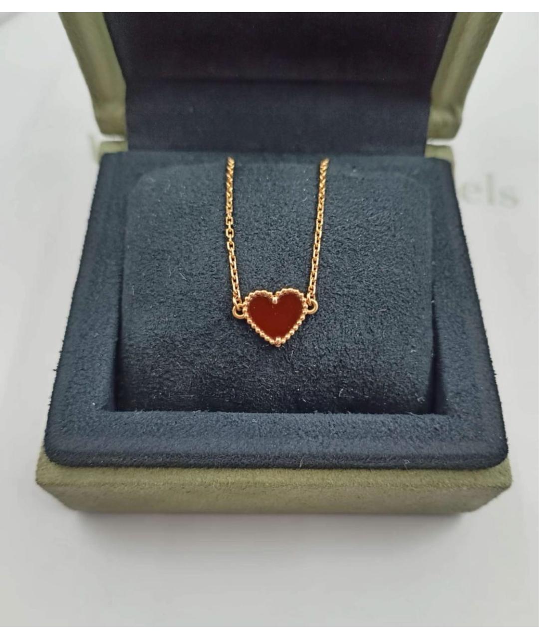VAN CLEEF & ARPELS Красное колье из розового золота, фото 2