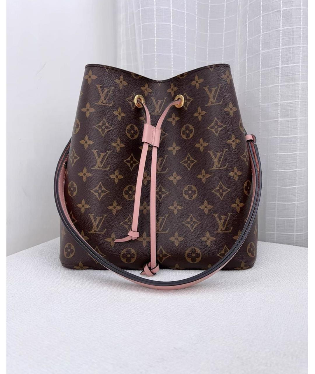 LOUIS VUITTON Коричневая сумка через плечо, фото 2
