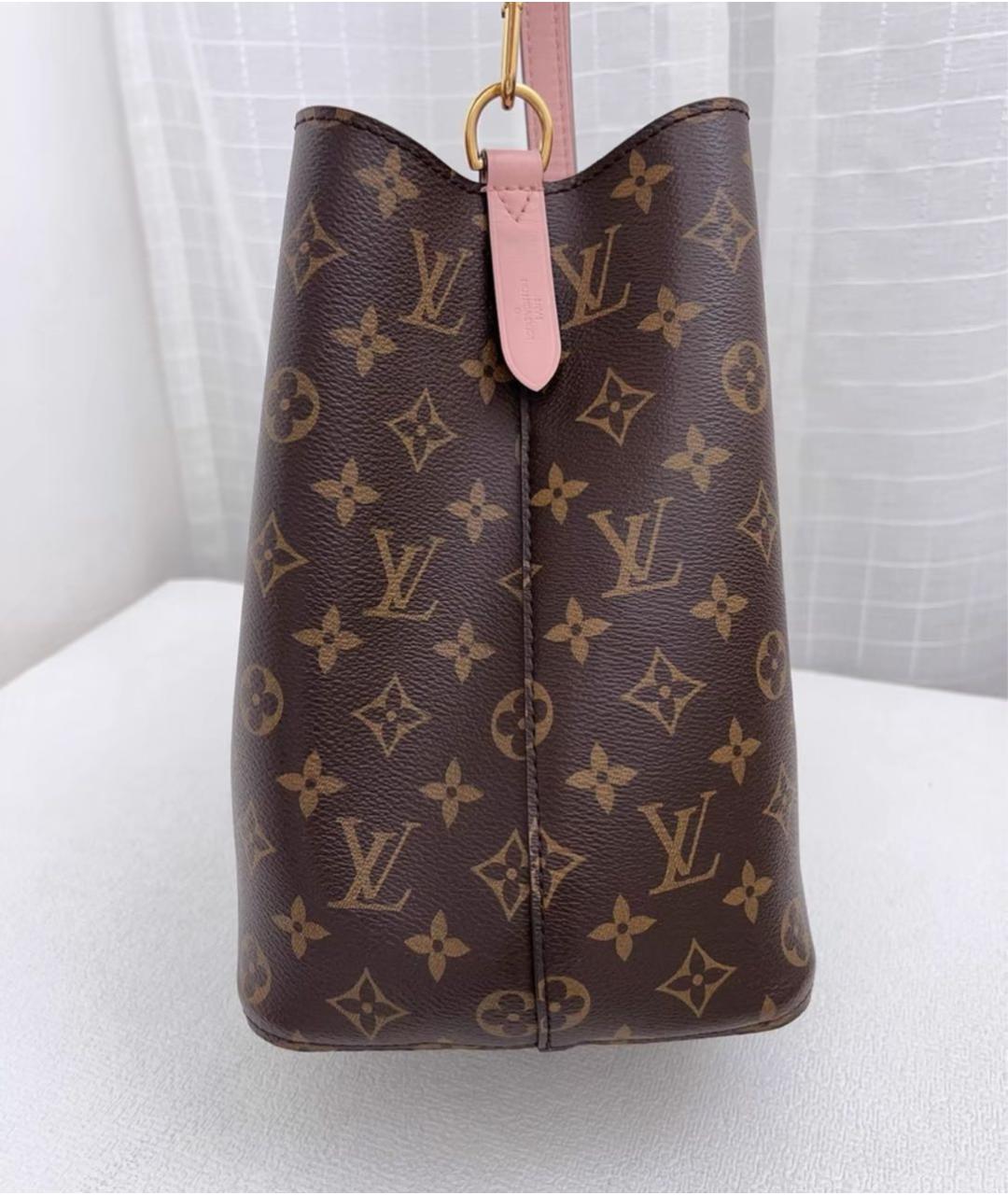 LOUIS VUITTON Коричневая сумка через плечо, фото 4
