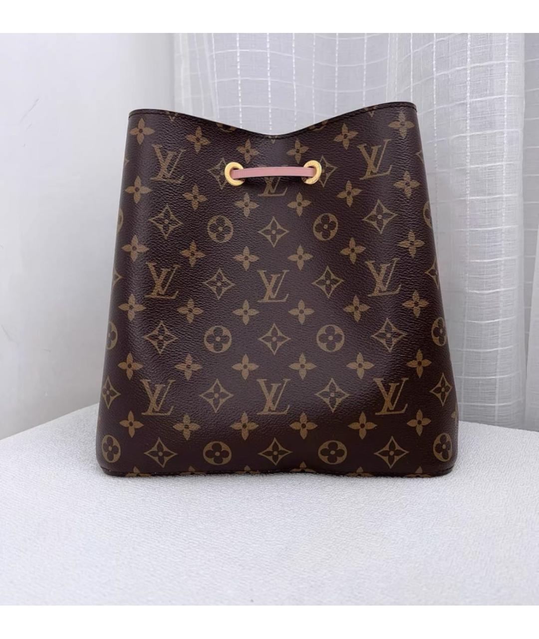LOUIS VUITTON Коричневая сумка через плечо, фото 3
