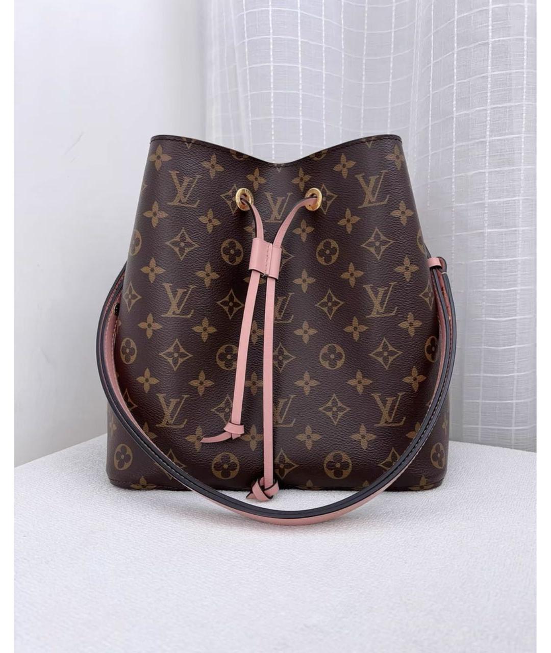 LOUIS VUITTON Коричневая сумка через плечо, фото 7