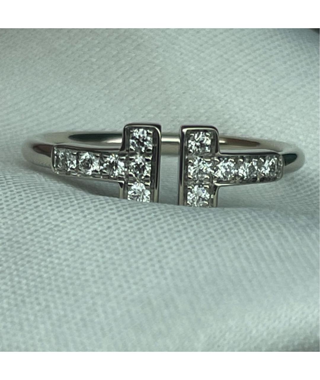 TIFFANY&CO Серебряное кольцо из белого золота, фото 6