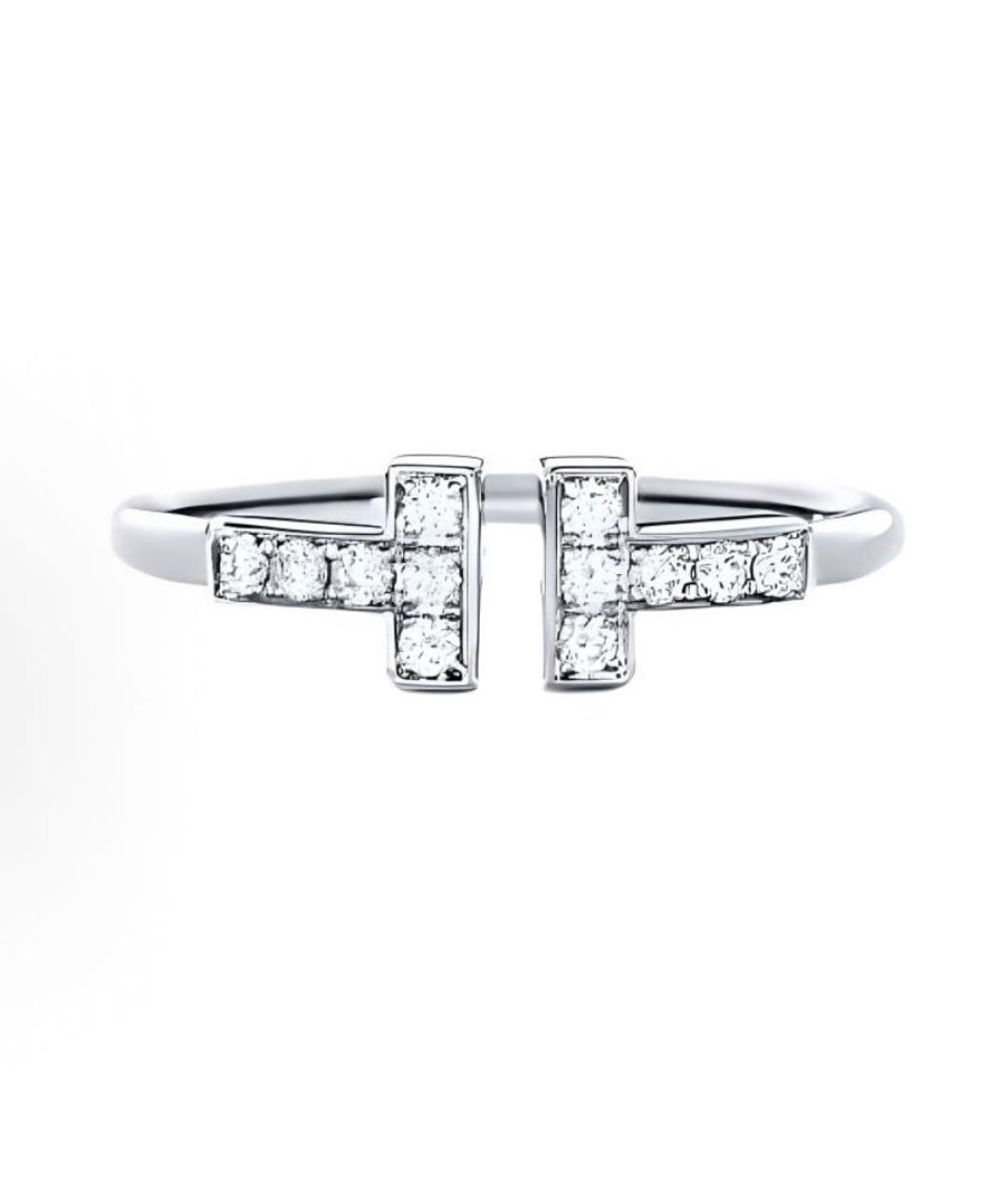 TIFFANY&CO Серебряное кольцо из белого золота, фото 9