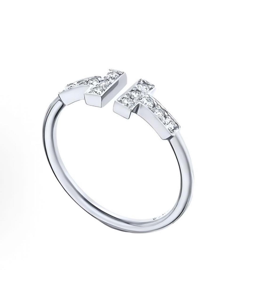 TIFFANY&CO Серебряное кольцо из белого золота, фото 3
