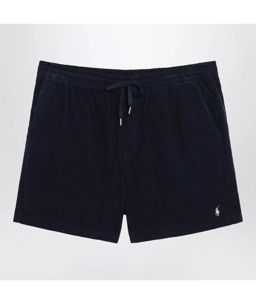 POLO RALPH LAUREN Темно-синие хлопковые шорты, фото 3