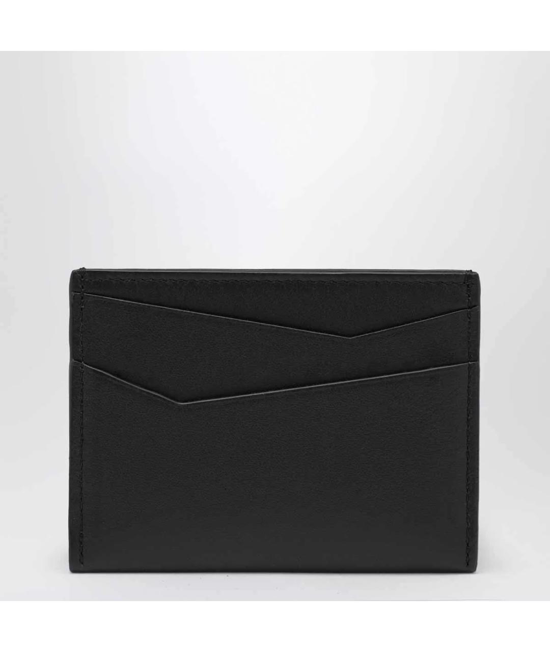LOEWE Черный кожаный кардхолдер, фото 2