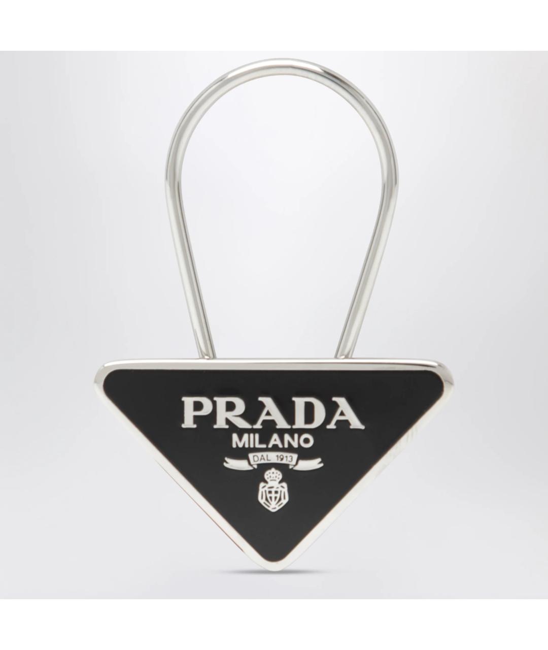 PRADA Черный брелок, фото 3