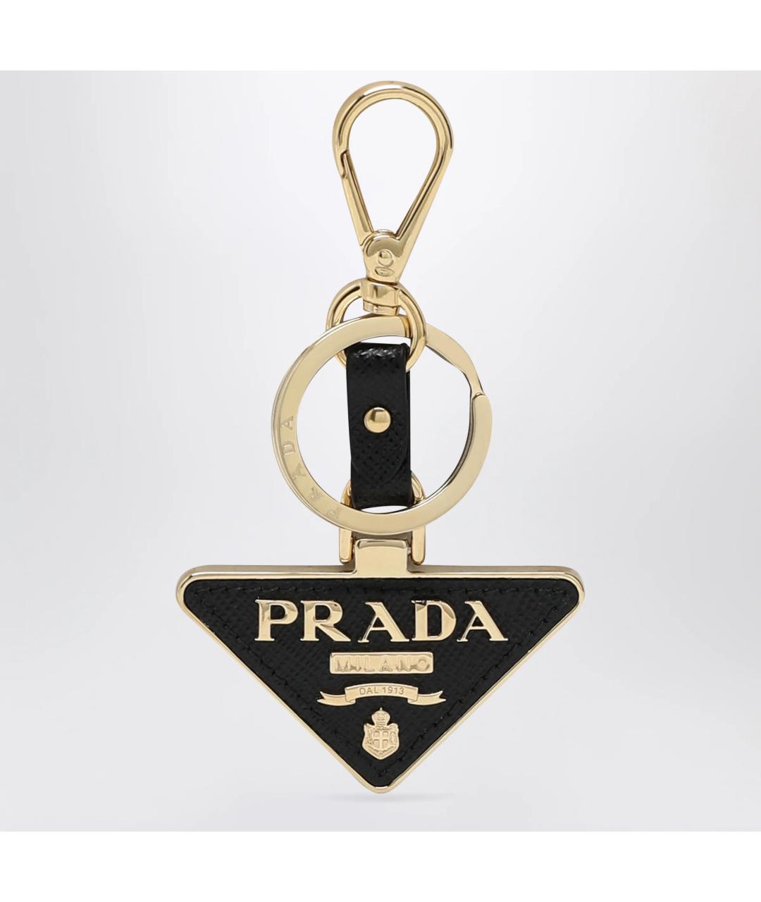 PRADA Черный брелок, фото 3