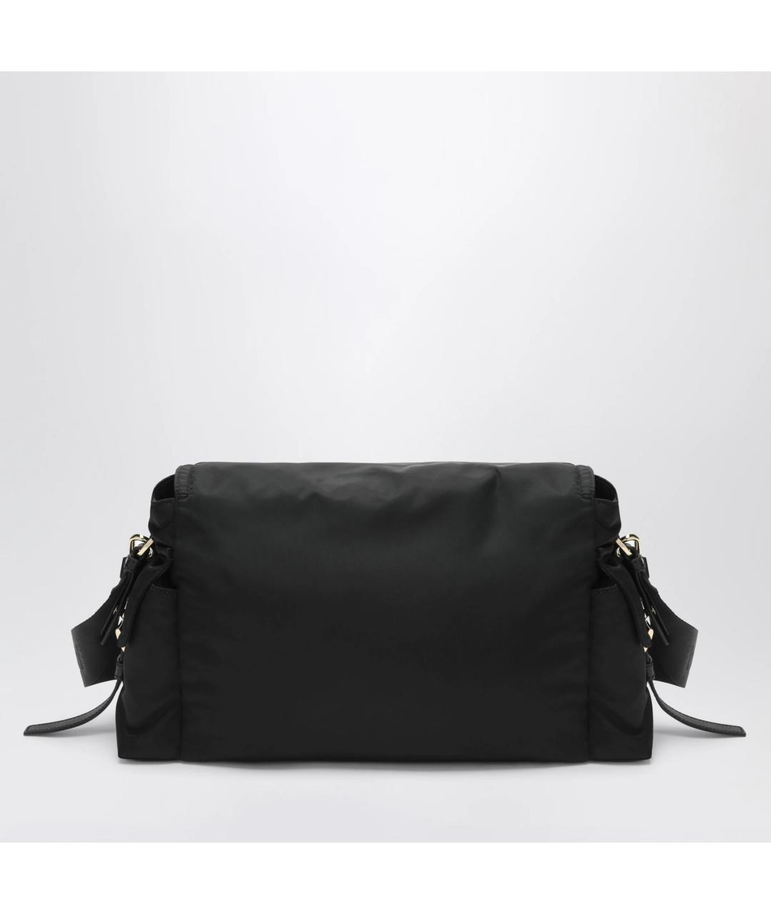 PRADA Черная тканевая сумка через плечо, фото 2