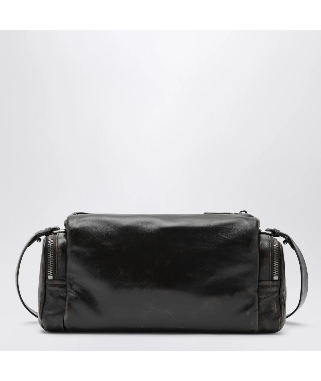 PRADA Коричневая кожаная сумка через плечо, фото 2