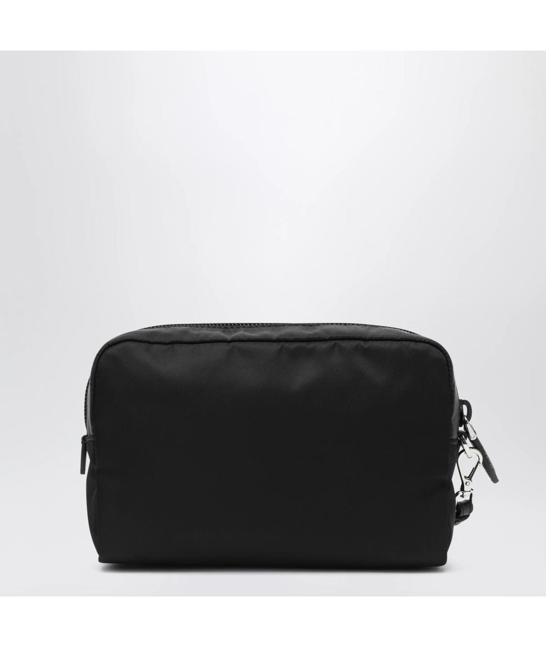 PRADA Черная тканевая косметичка, фото 2