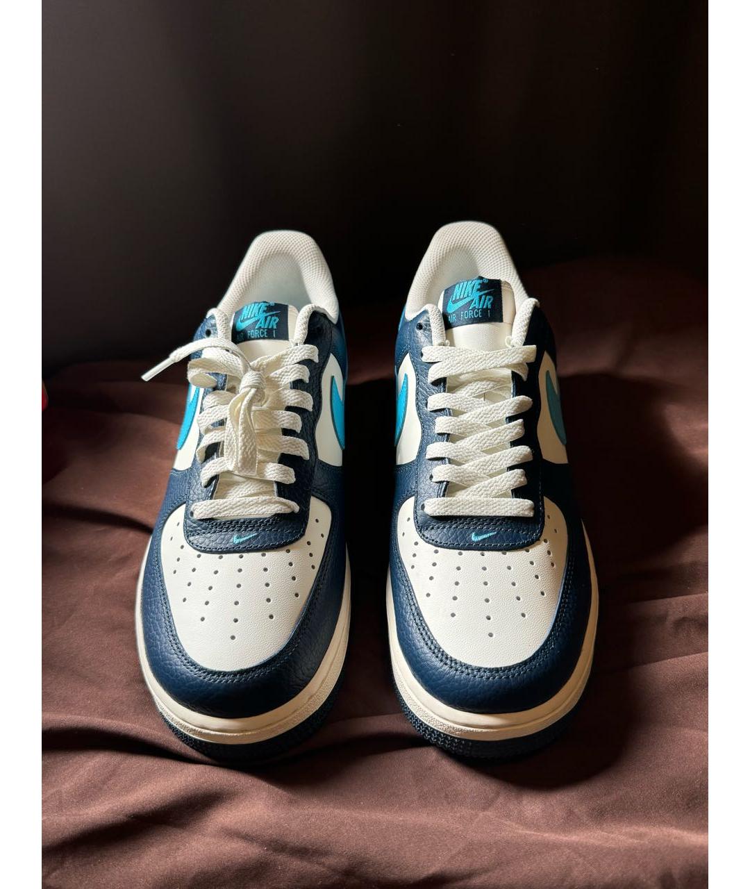NIKE Мульти кожаные низкие кроссовки / кеды, фото 2