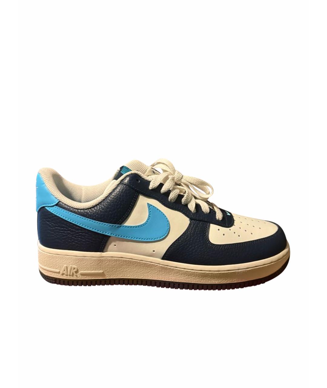 NIKE Мульти кожаные низкие кроссовки / кеды, фото 1