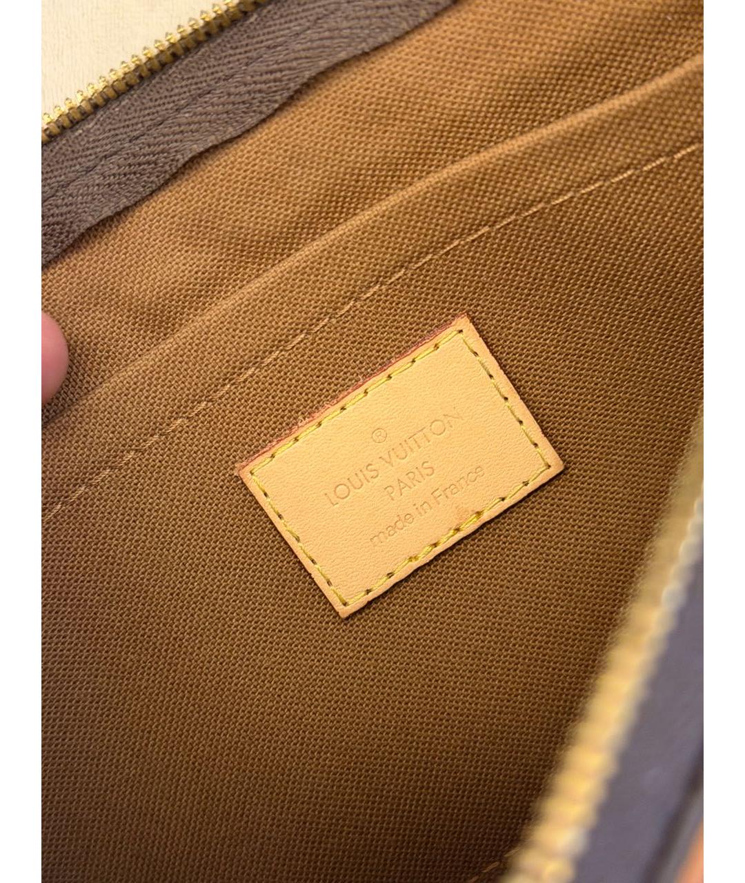 LOUIS VUITTON Коричневая сумка через плечо, фото 5