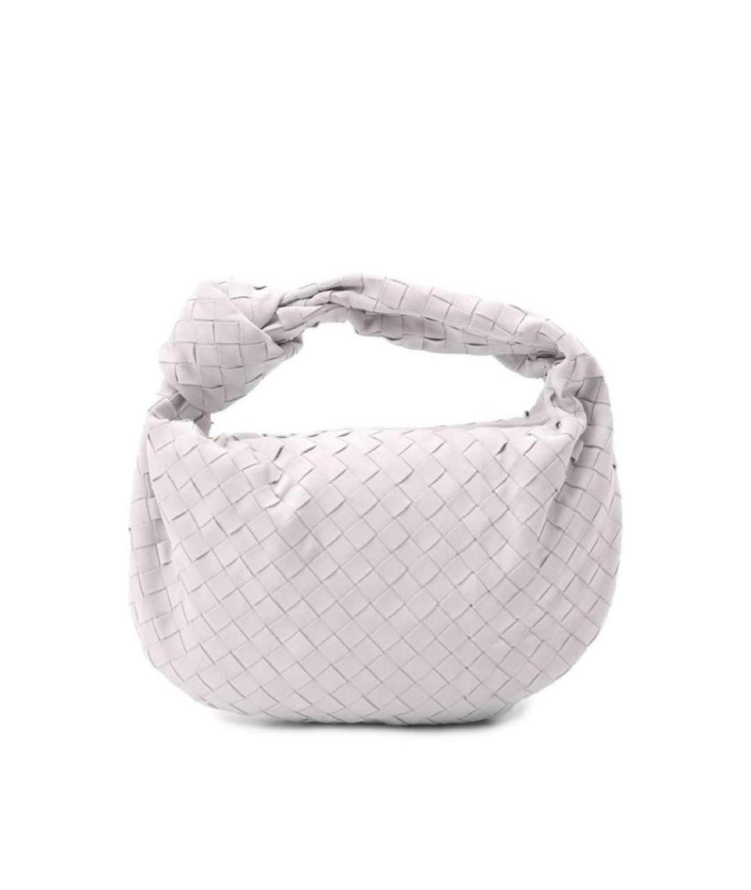 BOTTEGA VENETA Фиолетовая замшевая сумка с короткими ручками, фото 9