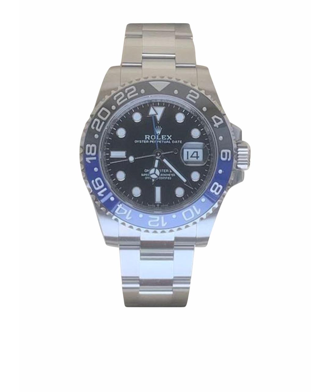 ROLEX Серебряные металлические часы, фото 1