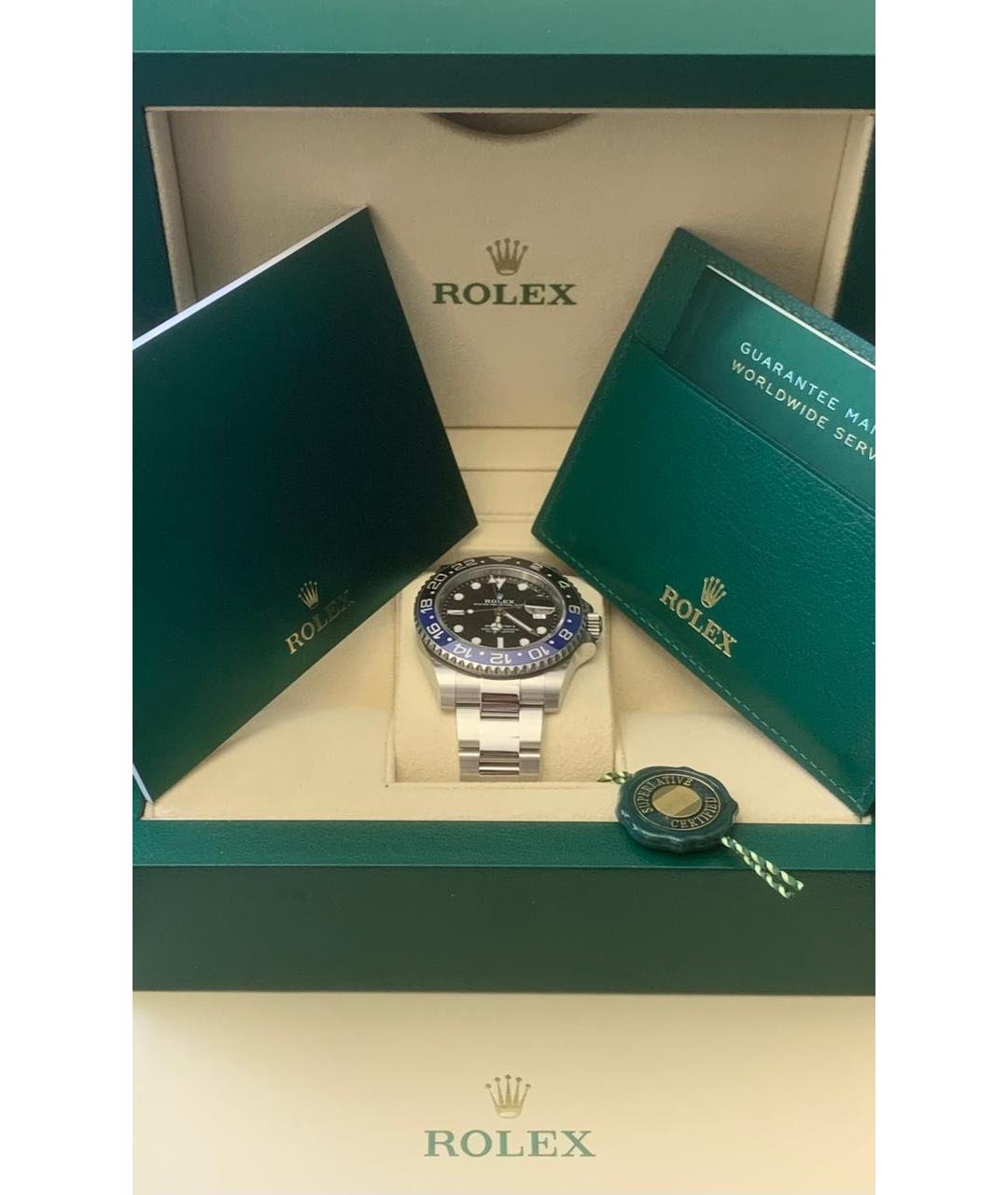 ROLEX Серебряные металлические часы, фото 2
