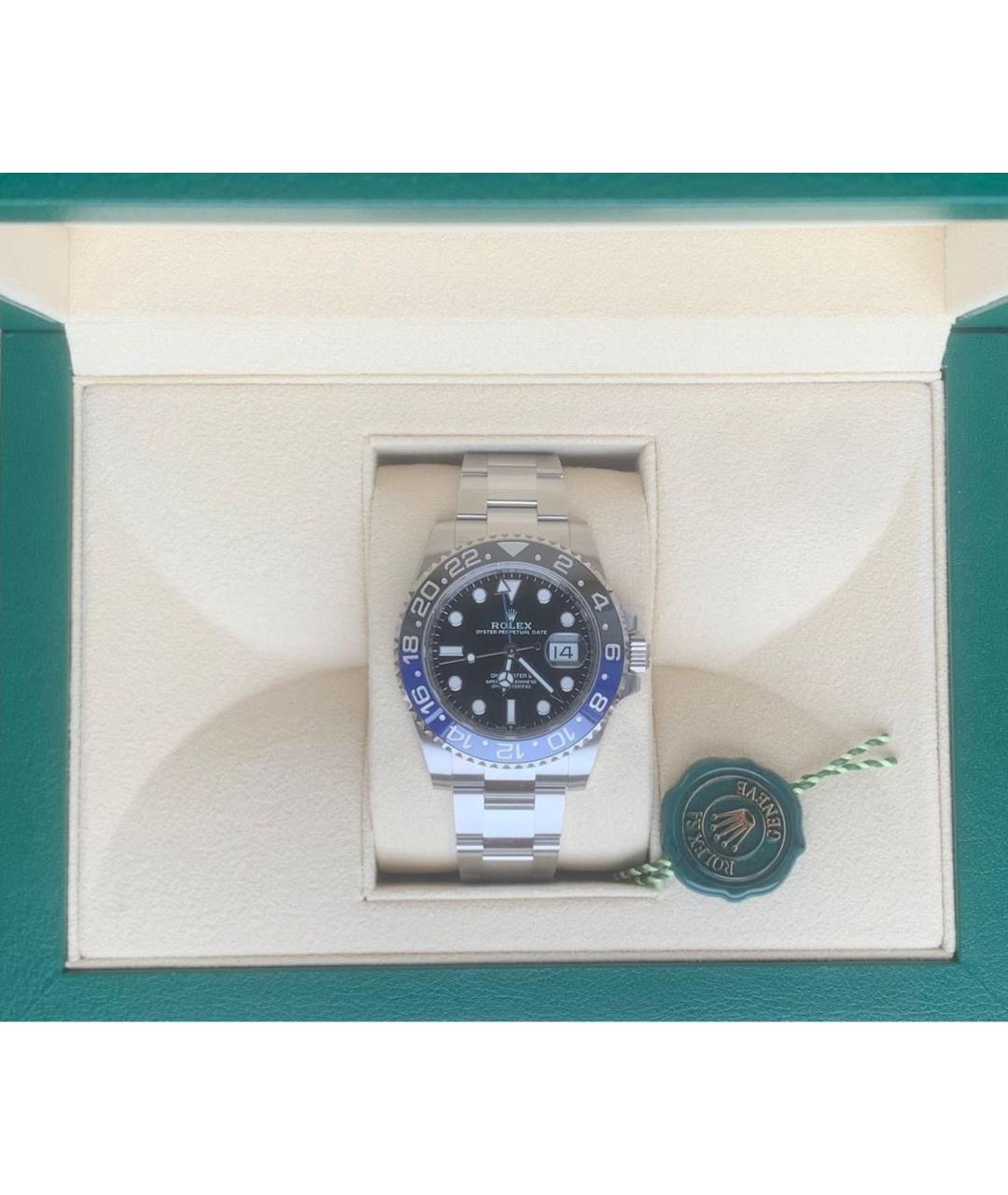 ROLEX Серебряные металлические часы, фото 6