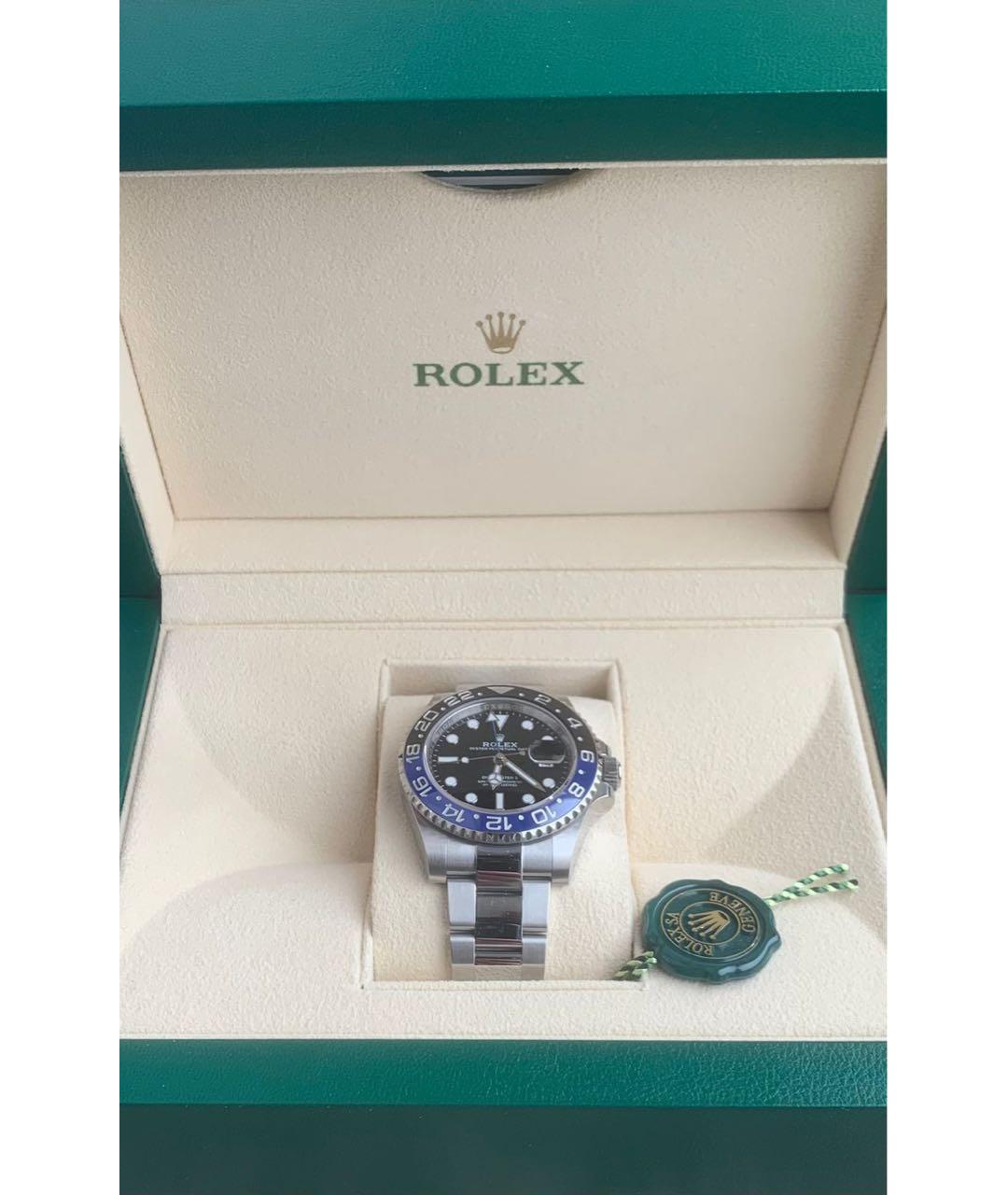 ROLEX Серебряные металлические часы, фото 3