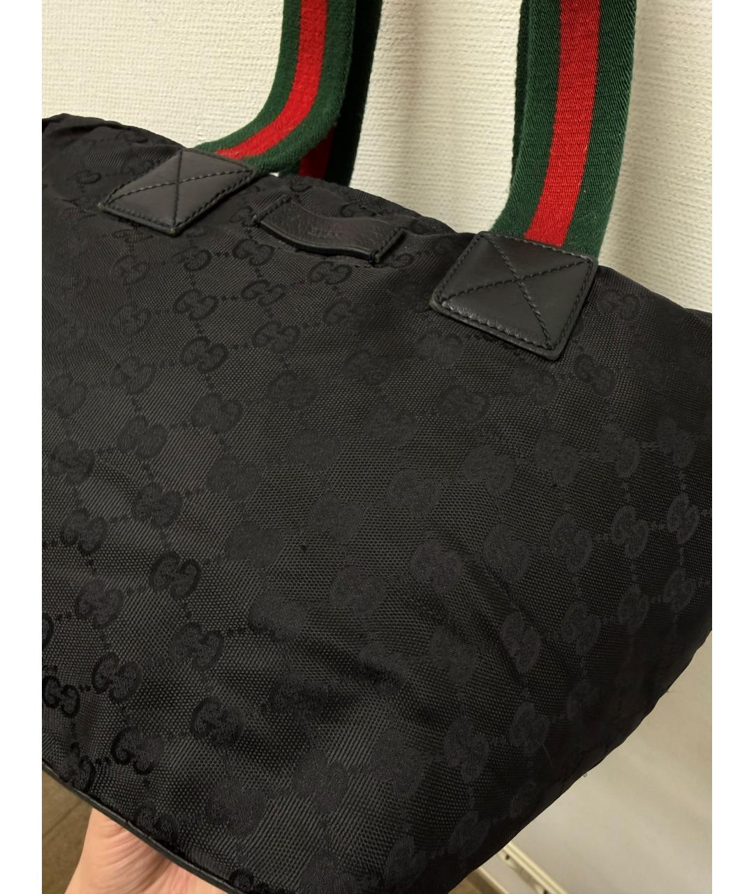 GUCCI Черная сумка с короткими ручками, фото 5