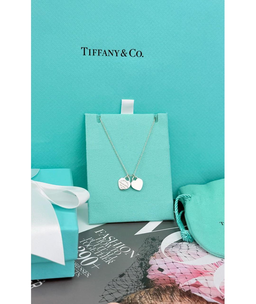 TIFFANY&CO Серебряное серебряное колье, фото 3