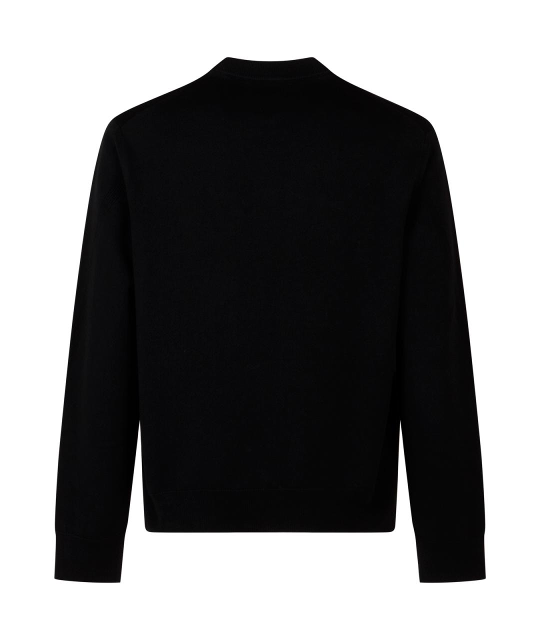 GIVENCHY Черный хлопковый джемпер / свитер, фото 2