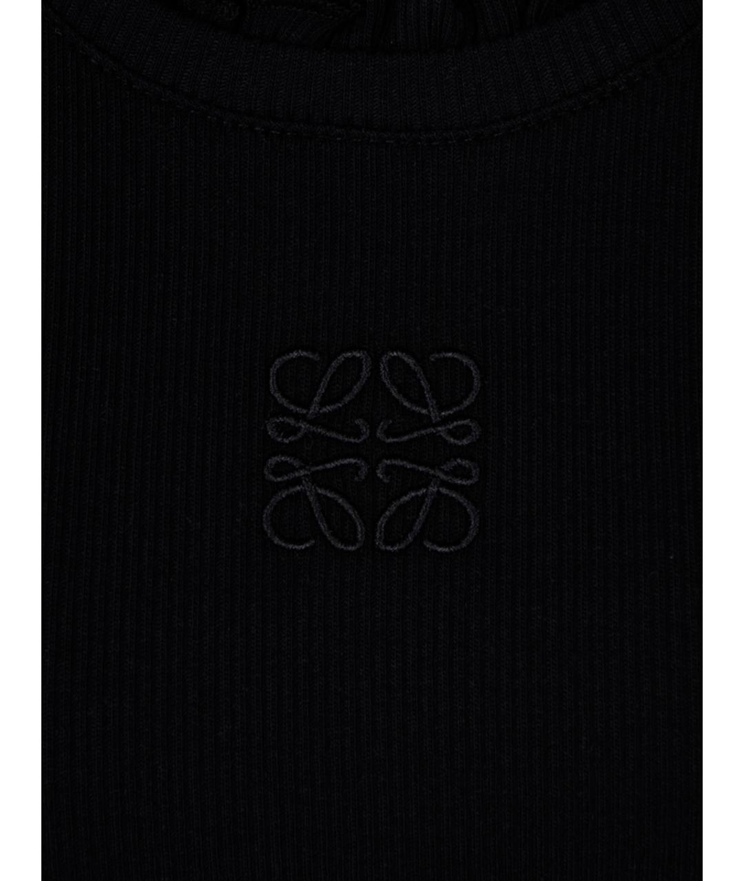 LOEWE Черная футболка, фото 3