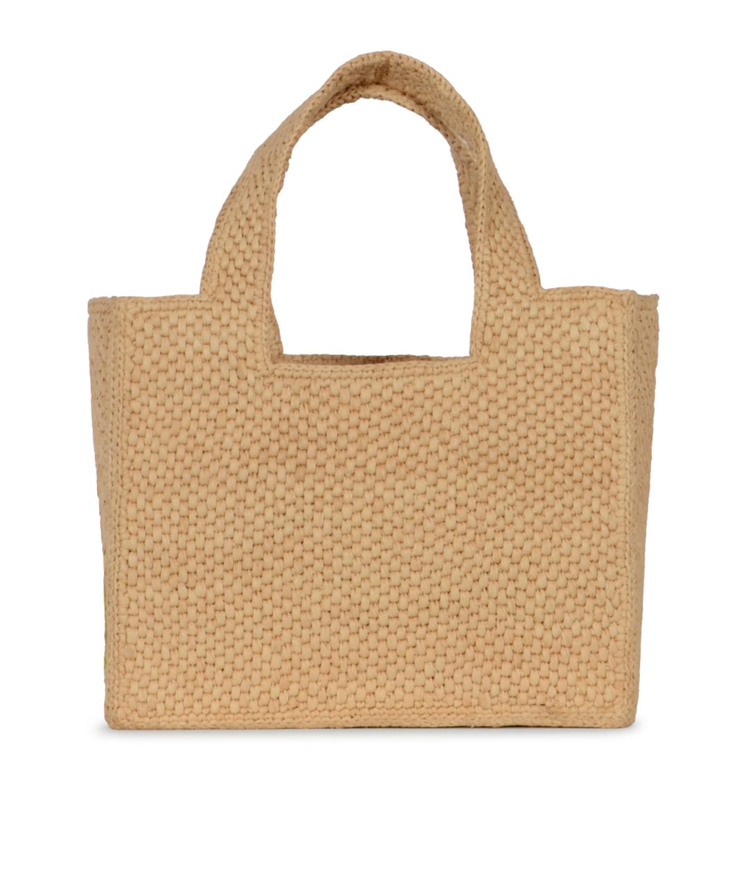 LOEWE Бежевая сумка тоут, фото 3