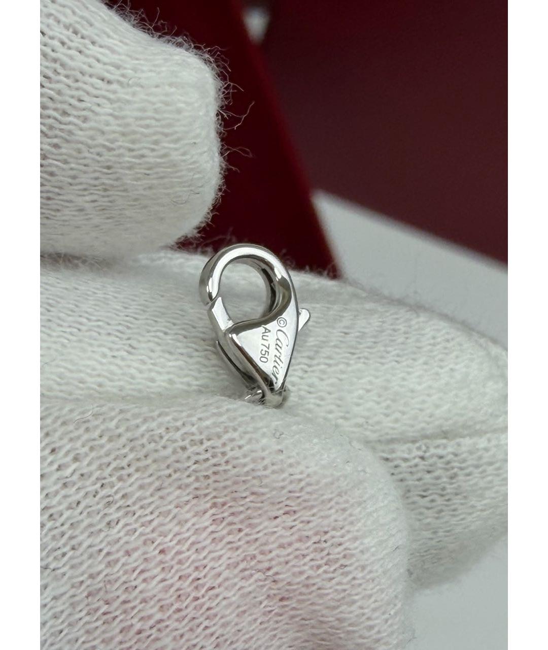 CARTIER Серебряное колье из белого золота, фото 5