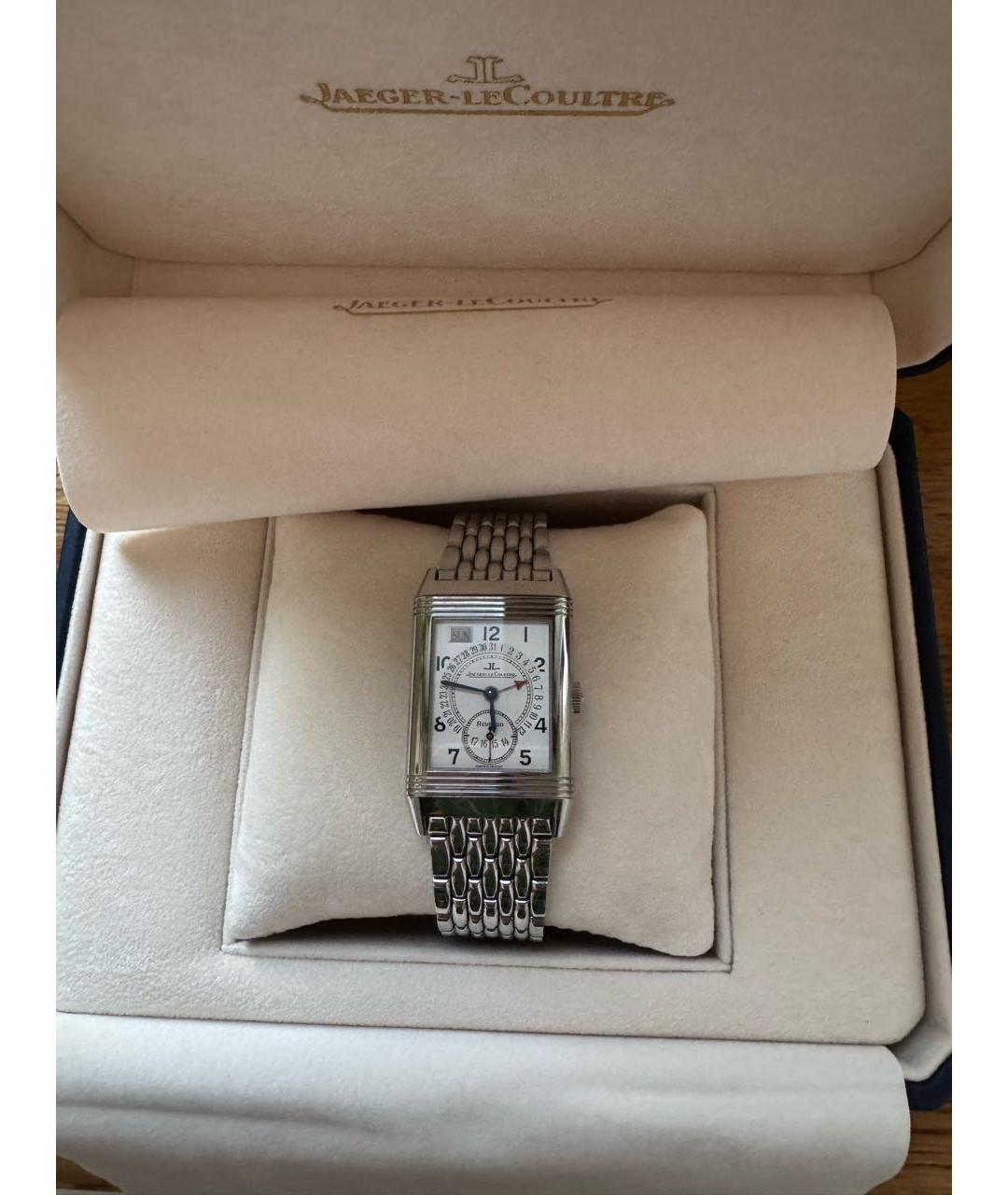 Jaeger LeCoultre Серебряные стальные часы, фото 3