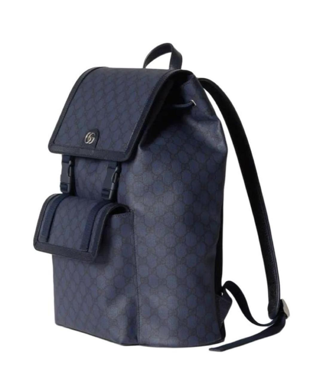 GUCCI Темно-синий рюкзак, фото 3