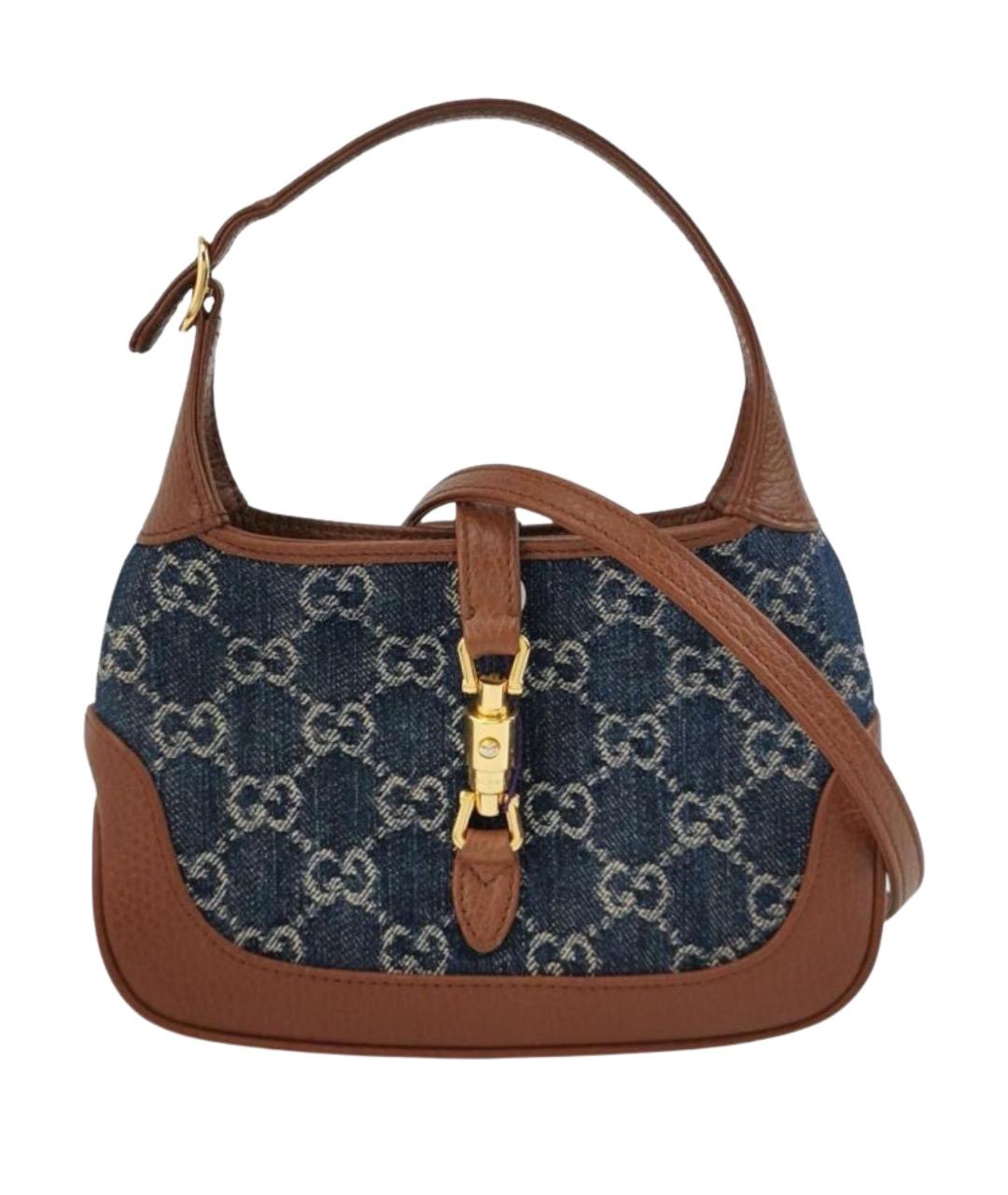 GUCCI Синяя сумка через плечо, фото 1