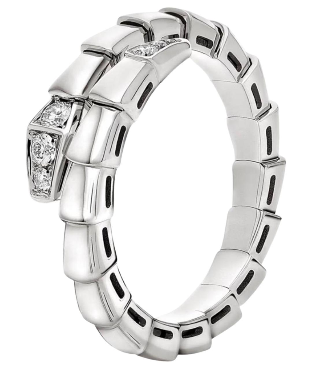 BVLGARI Серебряное кольцо из белого золота, фото 1