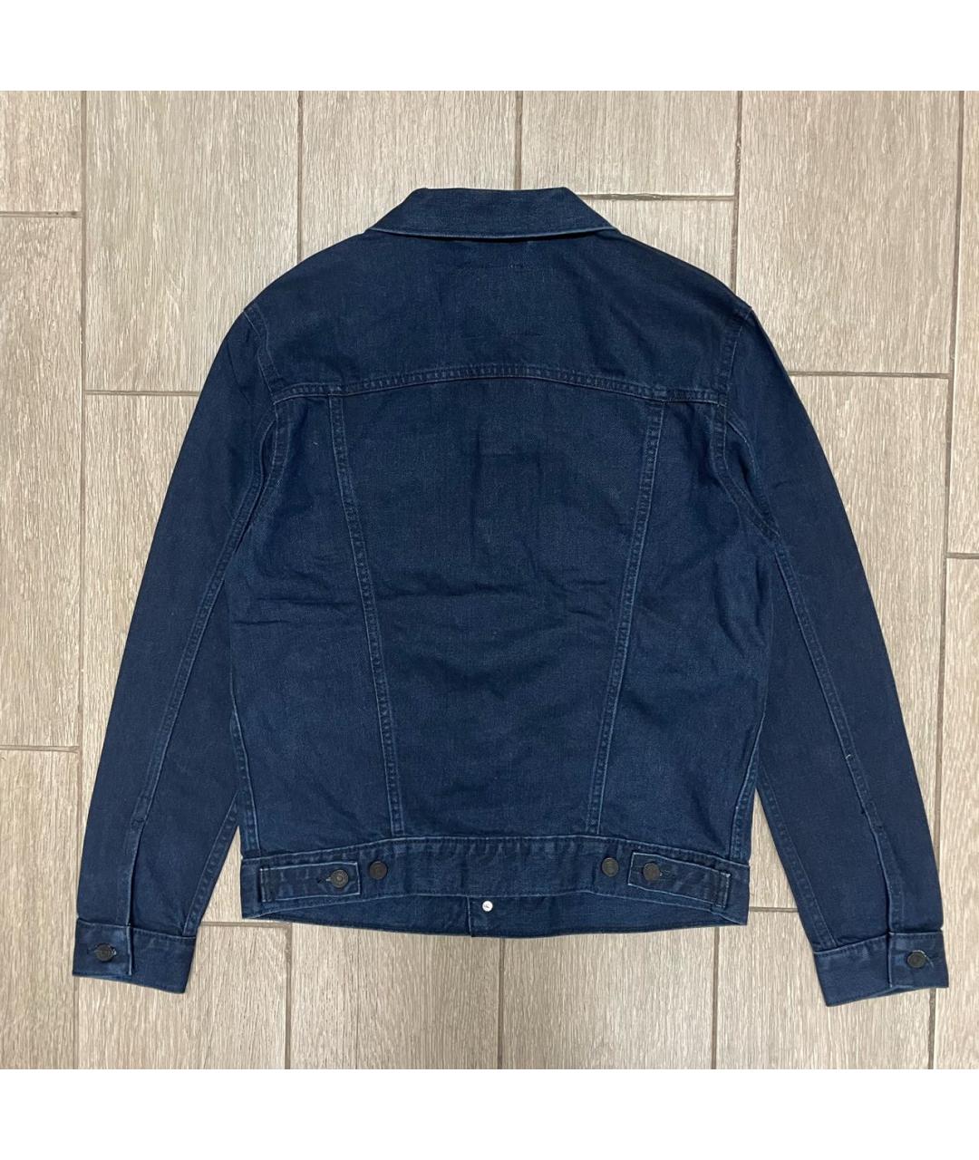 LEVI'S Темно-синяя хлопковая куртка, фото 2