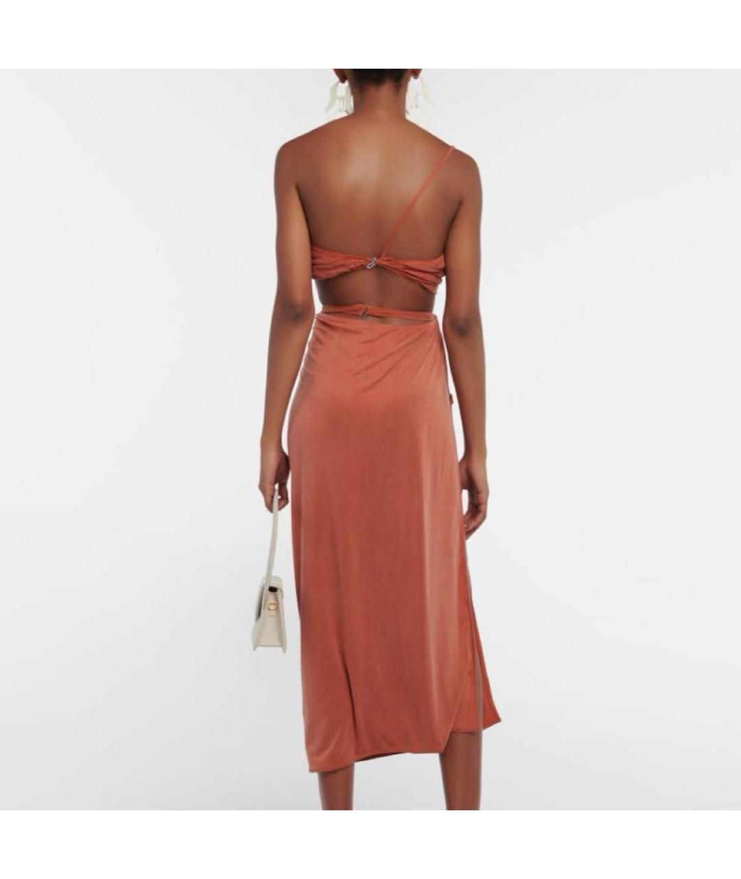 JACQUEMUS Коричневая майка, фото 2