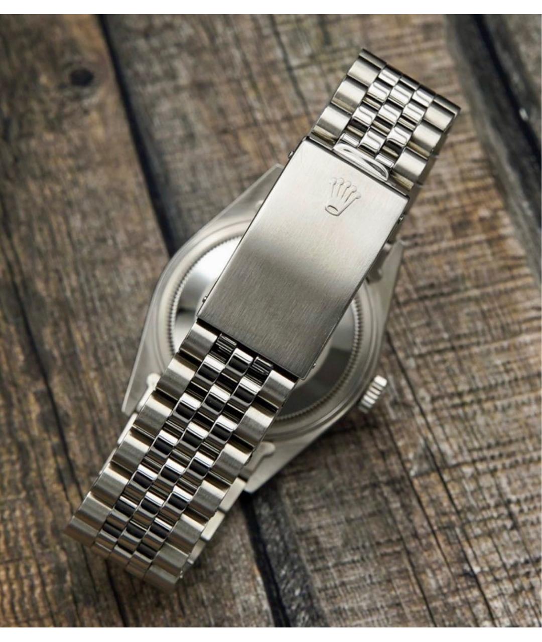 ROLEX Серебряные металлические часы, фото 6