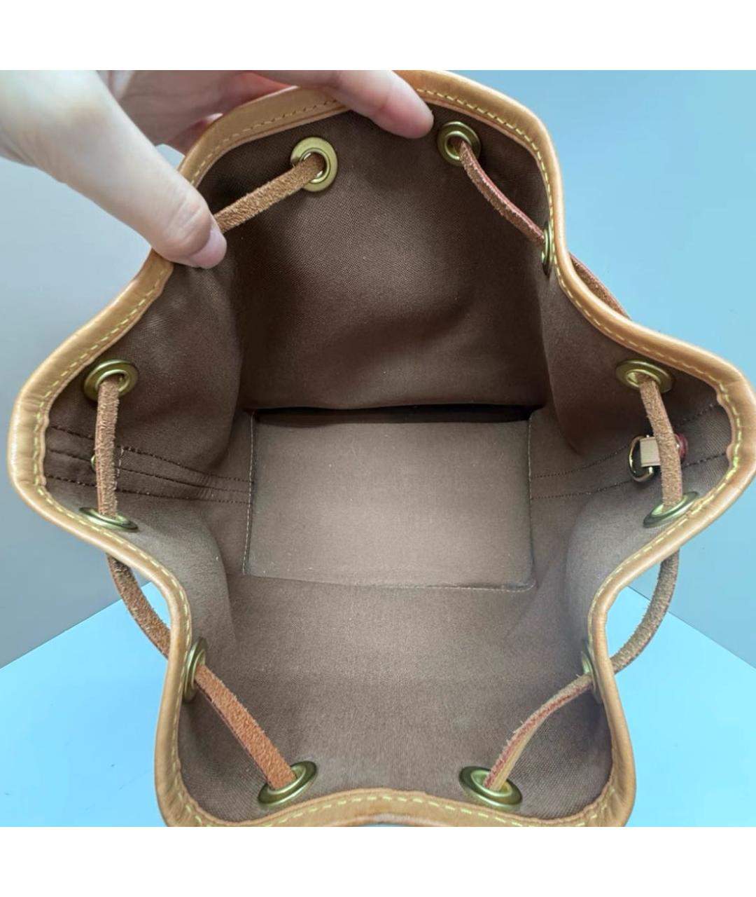 LOUIS VUITTON Коричневая сумка через плечо, фото 5