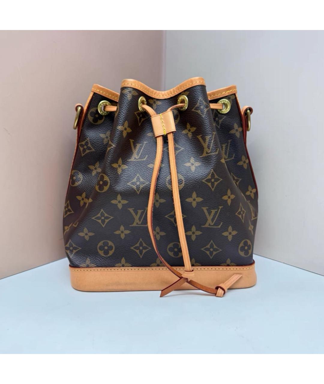 LOUIS VUITTON Коричневая сумка через плечо, фото 6