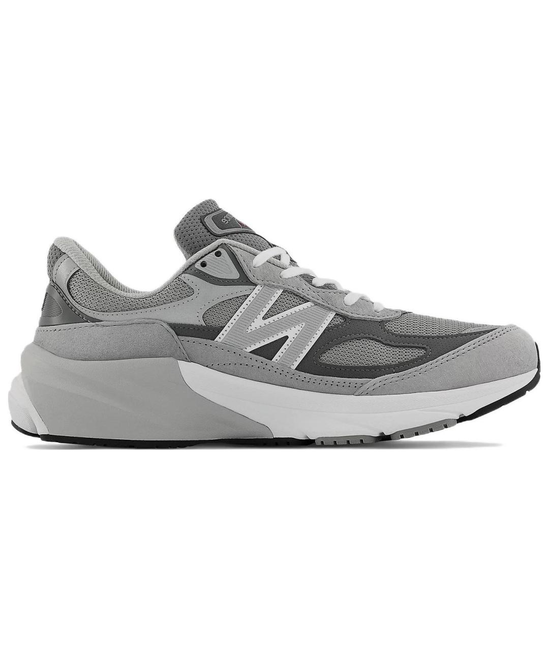 NEW BALANCE Серые замшевые кроссовки, фото 2