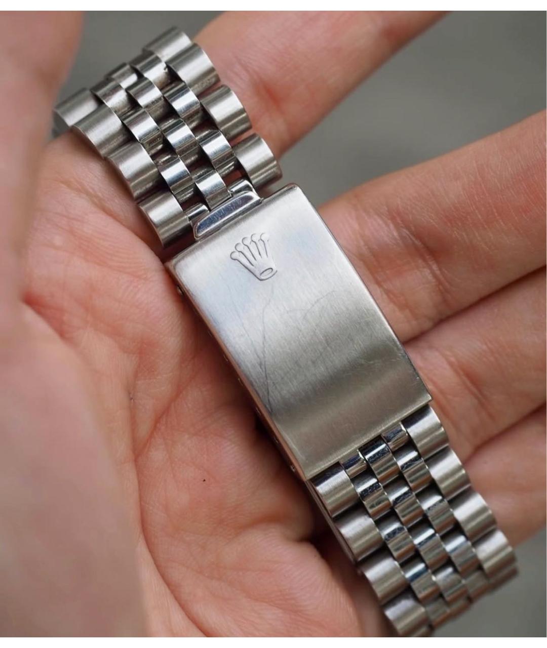 ROLEX Серебряные металлические часы, фото 6