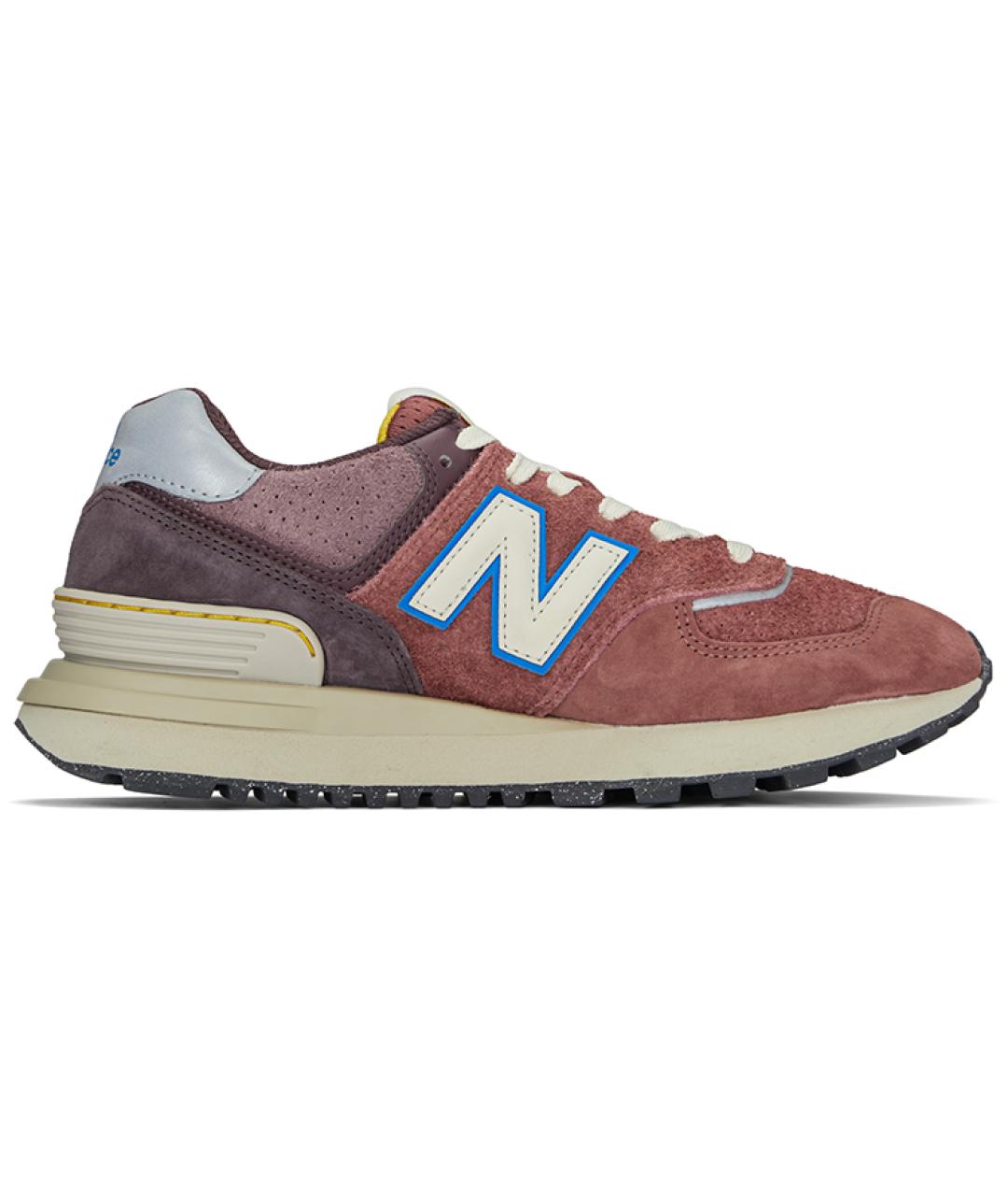 NEW BALANCE Красные низкие кроссовки / кеды, фото 3