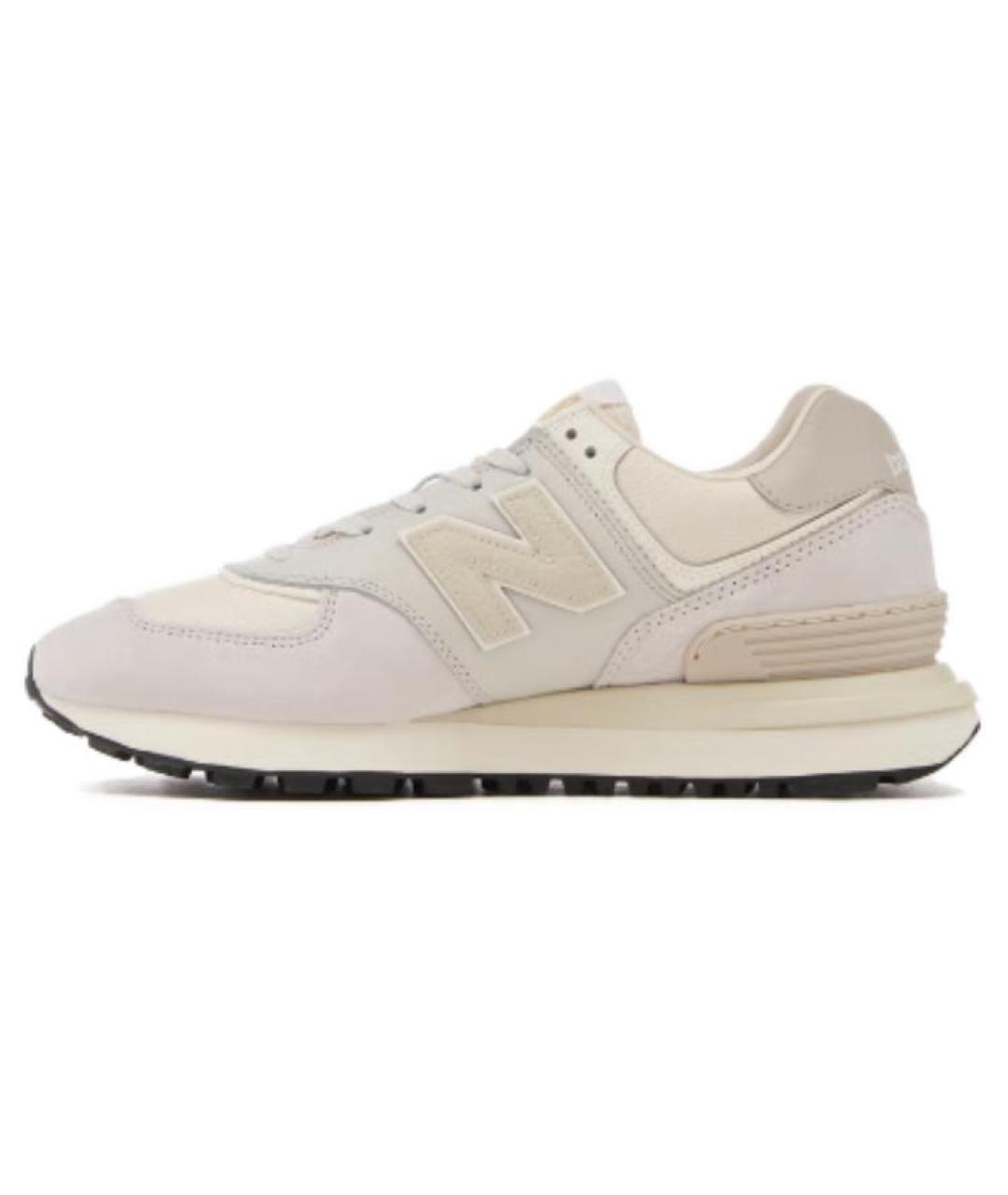 NEW BALANCE Белые низкие кроссовки / кеды, фото 2